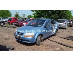 Dezmembrez Chevrolet Kalos, an 2006, motorizare 1.4 16V