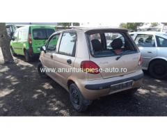 Dezmembrez Daewoo Matiz, an 2002, motorizare 0.8, Benzina, kw 38