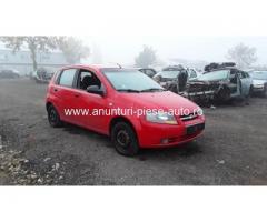 Dezmembrez Chevrolet Aveo, an 2007, motorizare 1.2, Benzina, kw 53